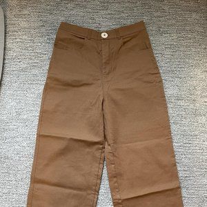 Whimsy + Row Flora Pant in Tan